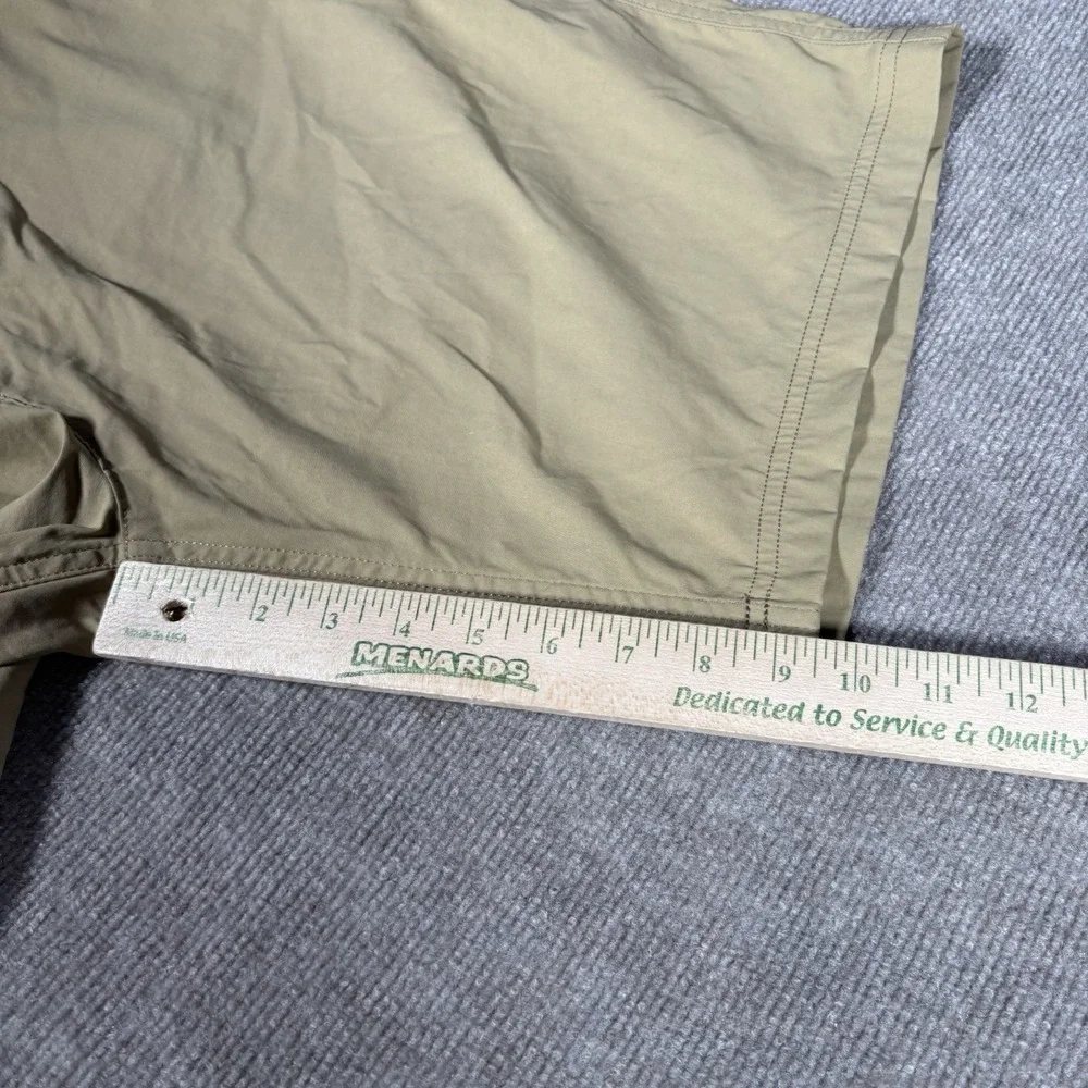 Eddie Bauer Travex Shorts Mens‎ 42 Beige Tan Horizon Guide Chino Stretch Nylon